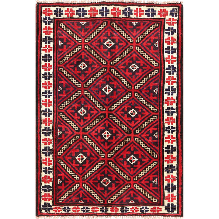 Baluchi Rug 2' 7" x 4' 1" - No. AL37635