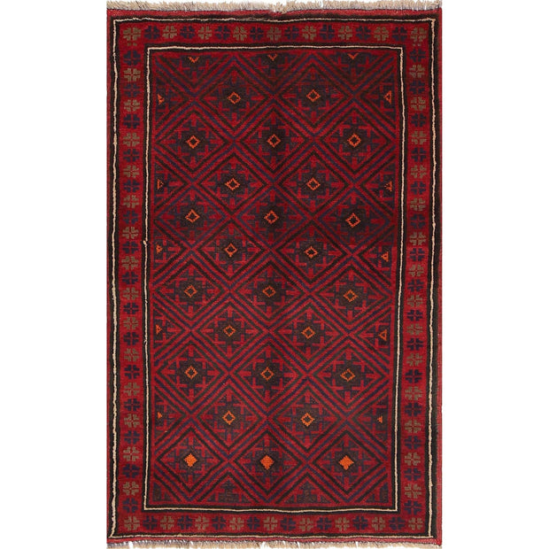 Baluchi Rug 3'0" x 4'9" - No. AL93099