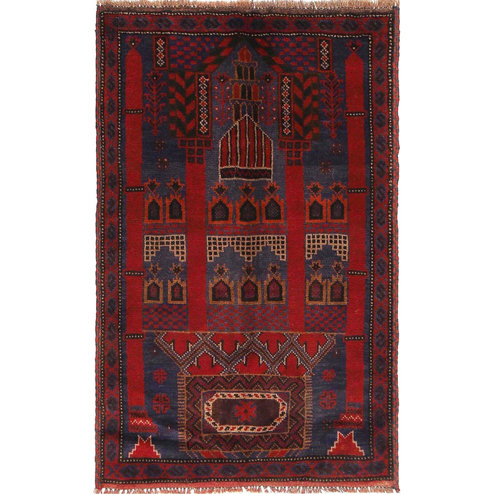 Prayer Rug 2' 9" x 4' 7" - No. AL48904