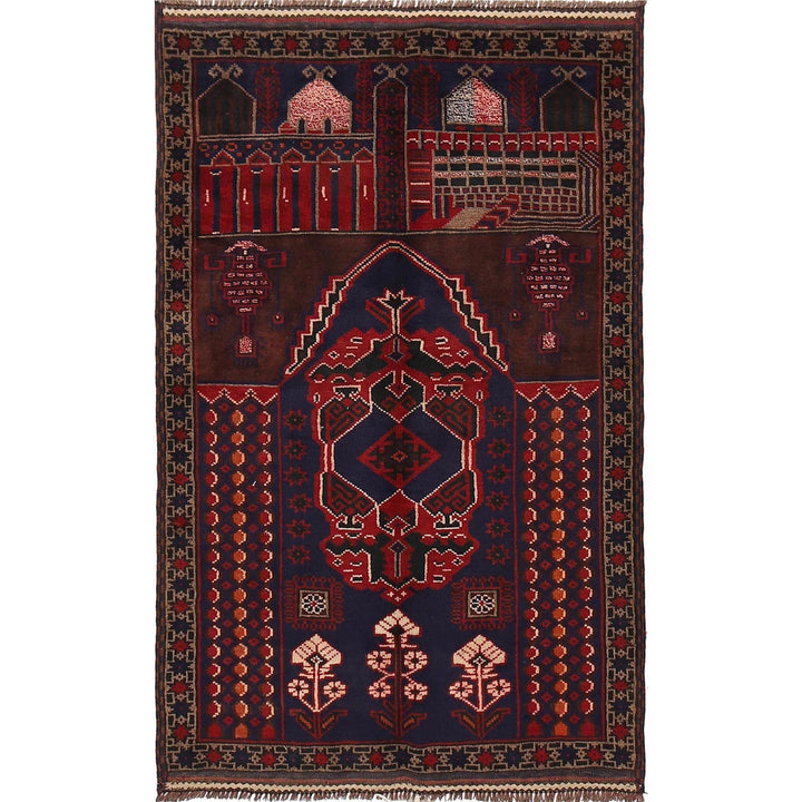 Prayer Rug 2' 9" x 4' 8" - No. AL91042