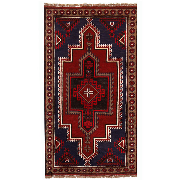 Baluchi Rug 2' 9" x 4' 9" - No. AL74079