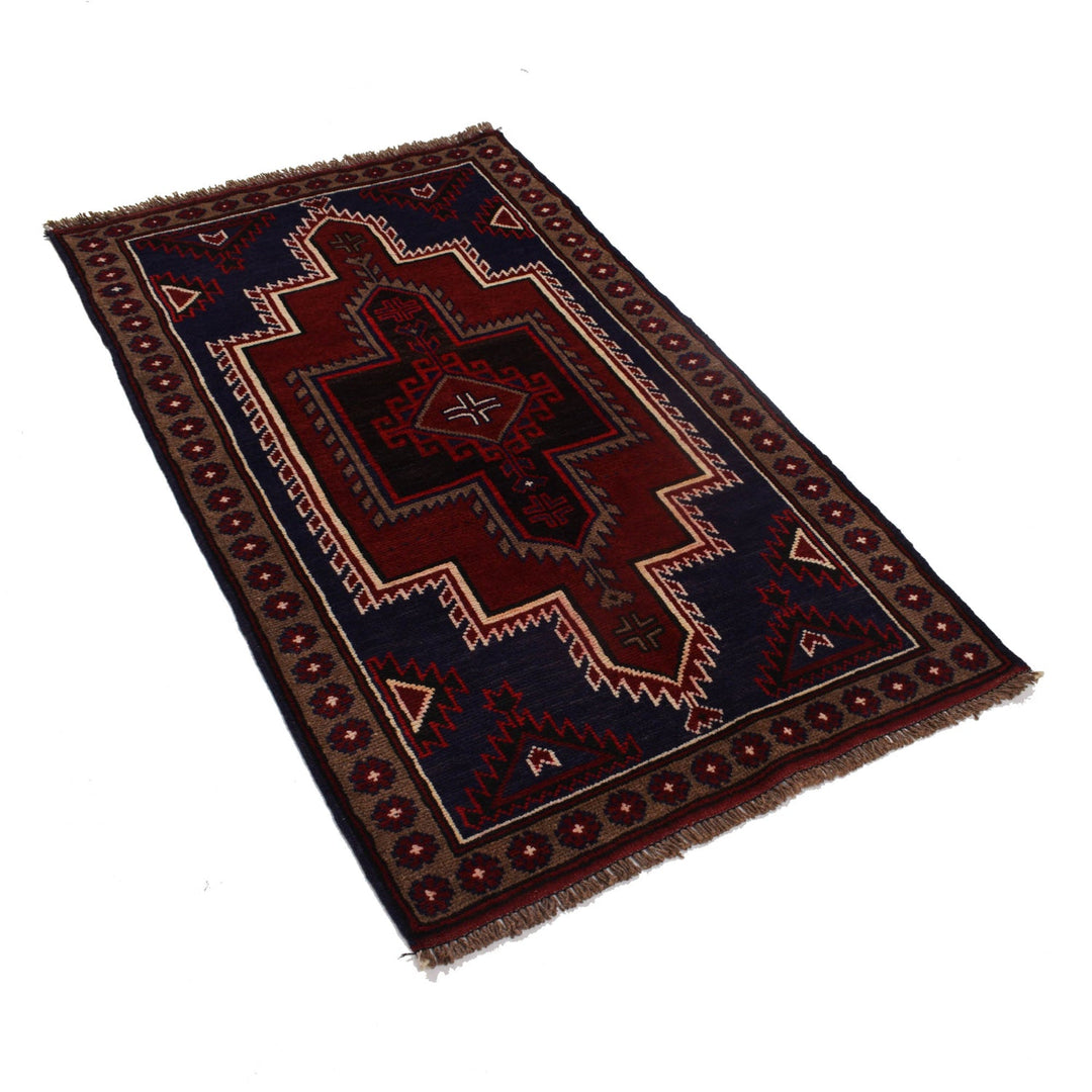 Baluchi Rug 2'9" x 4'9" - No. AL56656