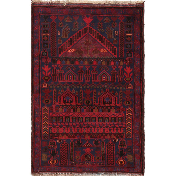 Baluchi Rug 2'9" x 4'5" - No. AL24092