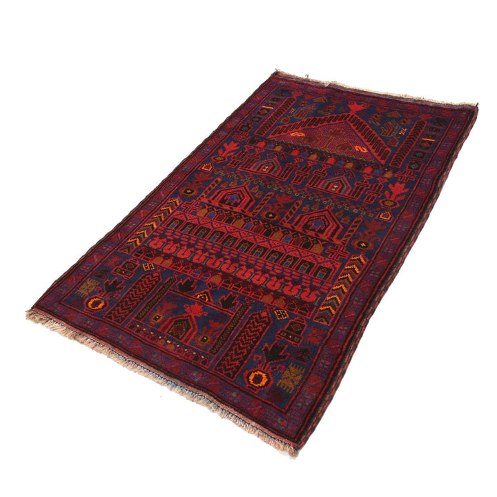 Baluchi Rug 2'9" x 4'5" - No. AL24092
