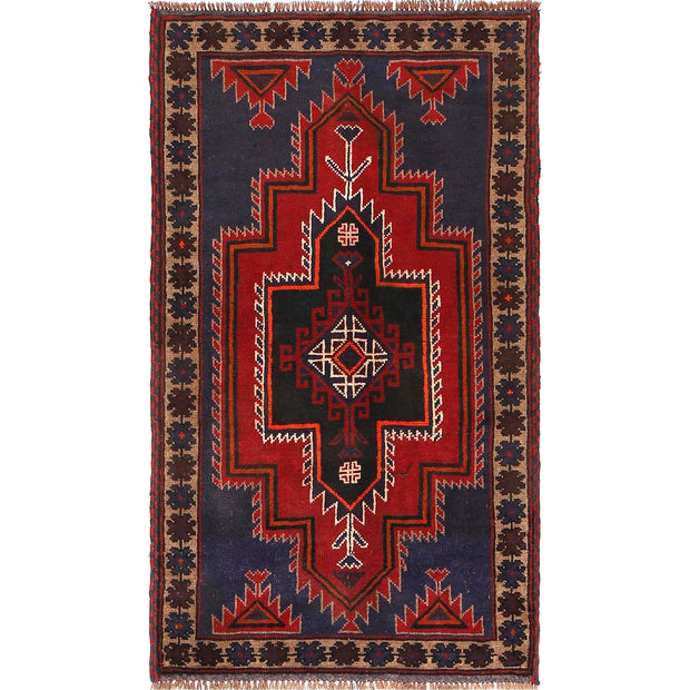 Baluchi Rug 2' 9" x 5' 1" - No. AL83534