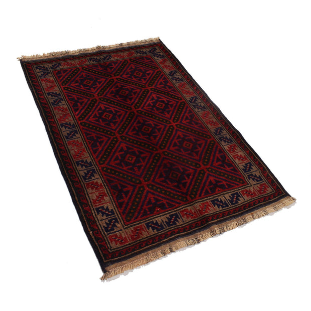 Baluchi Rug 2'9" x 4'5" - No. AL74878