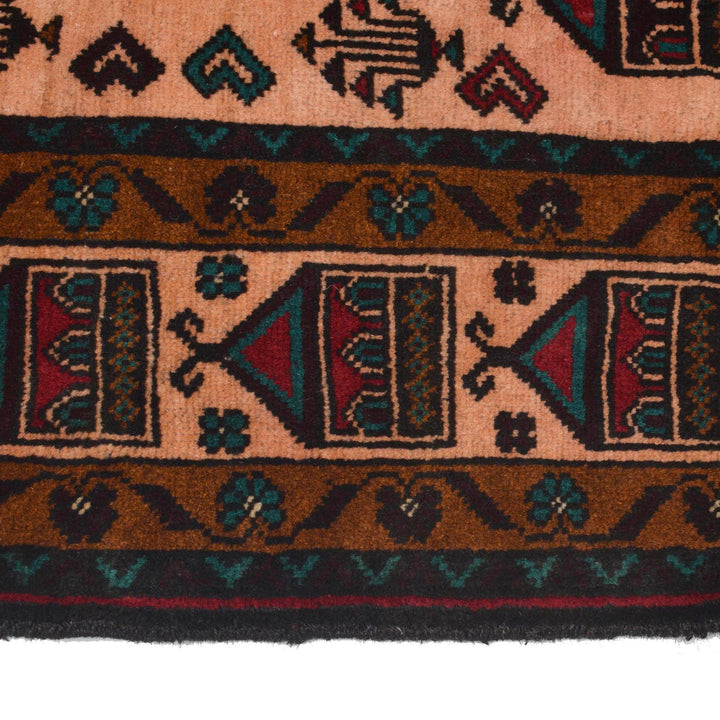 Baluchi Rug 3' 4" x 6' 1" - No. AL17513