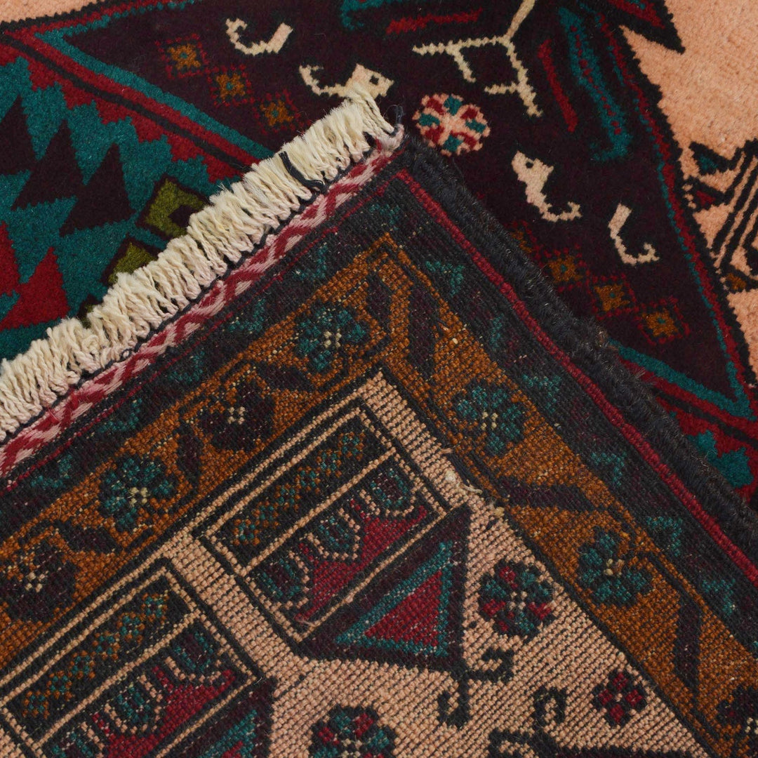 Baluchi Rug 3' 4" x 6' 1" - No. AL17513