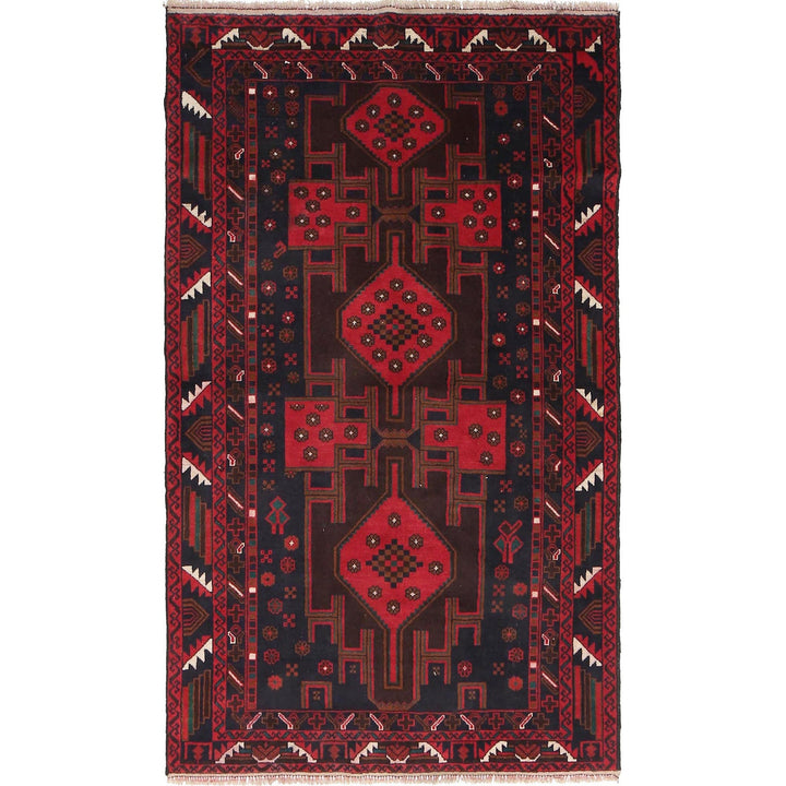 Baluchi Rug 3' 6" x 6' 1" - No. AL67295