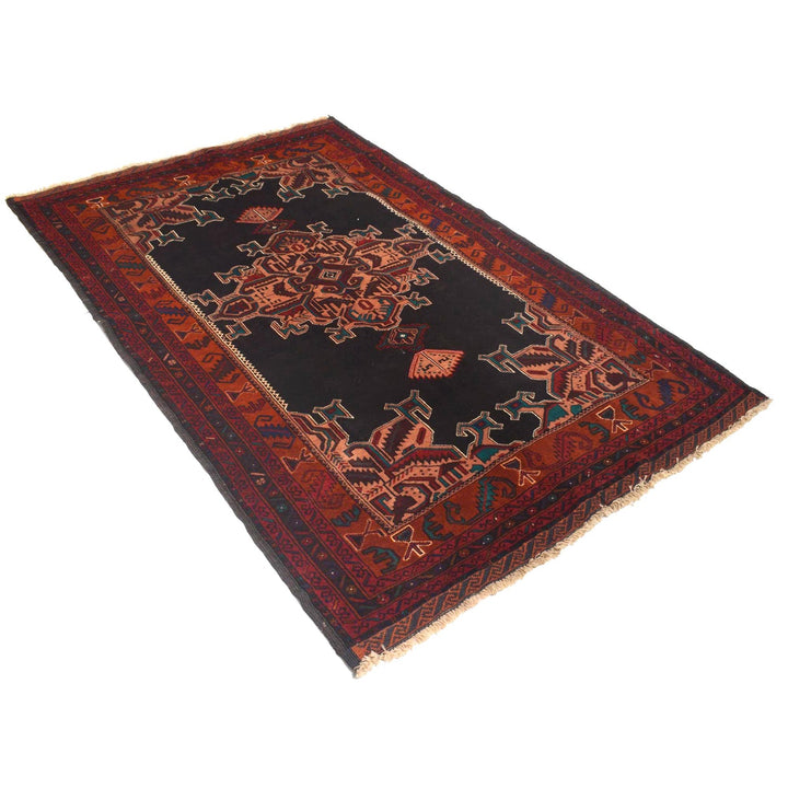 Baluchi Rug 4' 1" x 6' 2" - No. AL95387