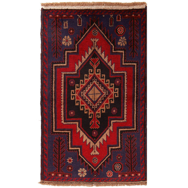 Baluchi Rug 2'8" x 4'4" - No. AL31041
