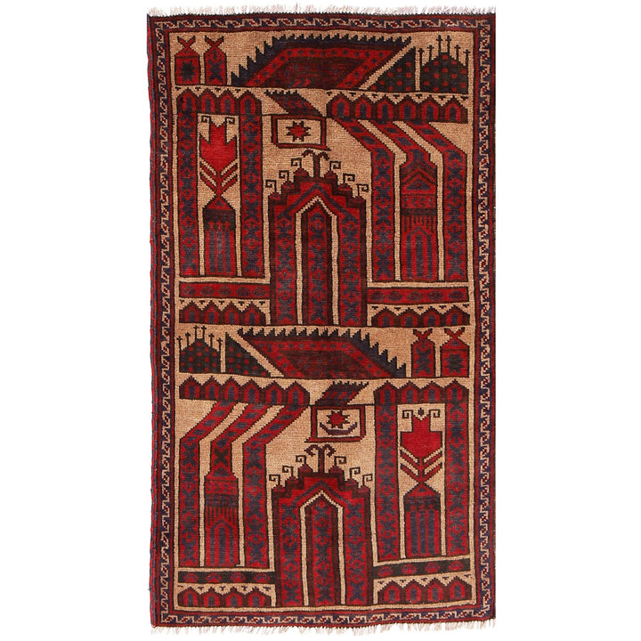 Prayer Rug 2'8" x 4'7" - No. AL61088