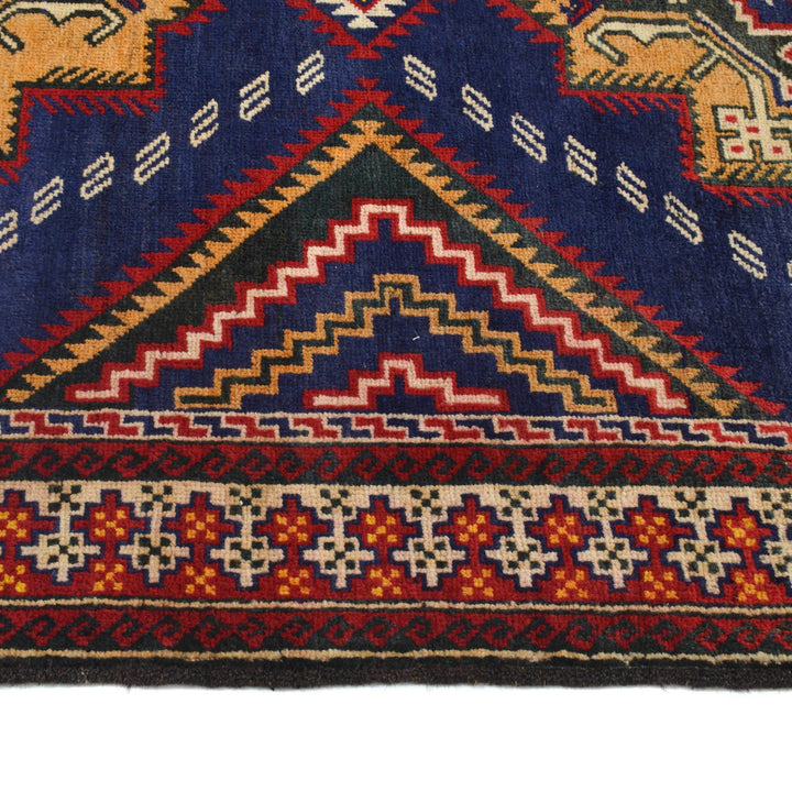 Baluchi Rug 4' 2" x 6' 1" - No. AL25232