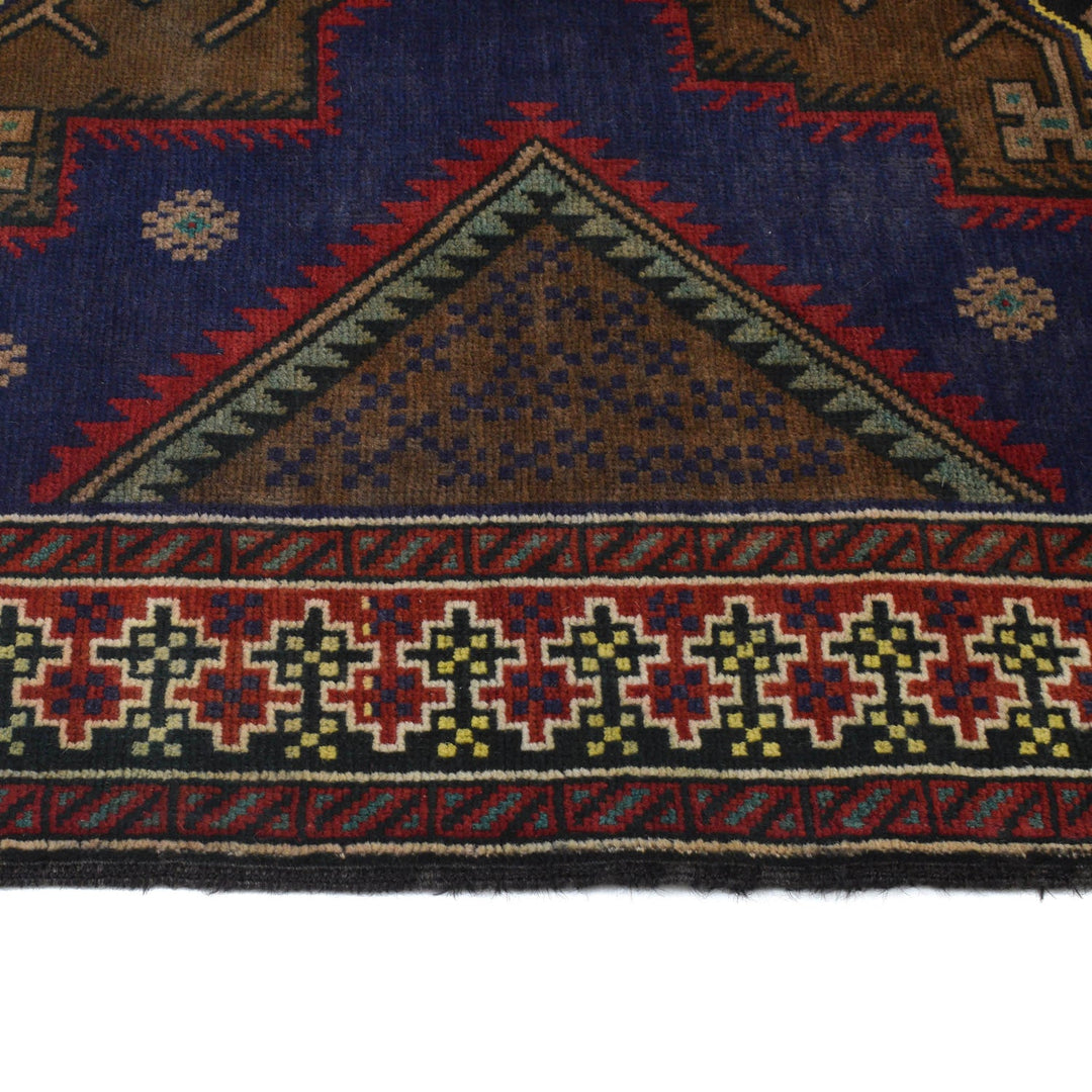 Baluchi Rug 4' 3" x 6' 3" - No. AL66636