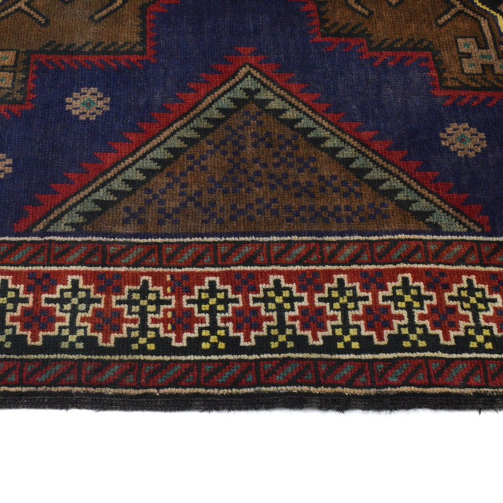 Baluchi Rug 4' 3" x 6' 3" - No. AL66636