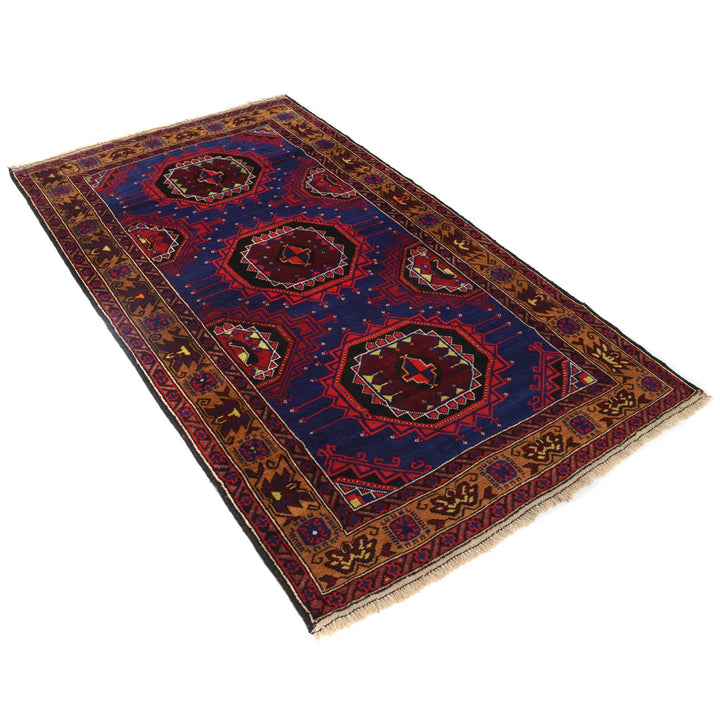 Baluchi Rug 3' 8" x 6' 4" - No. AL61828