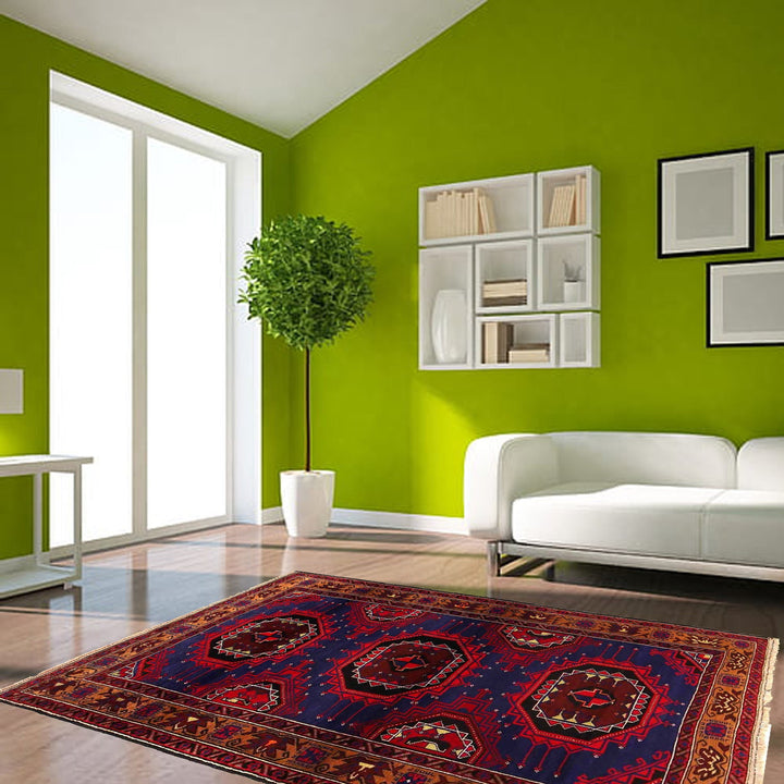 Baluchi Rug 3' 8" x 6' 4" - No. AL61828