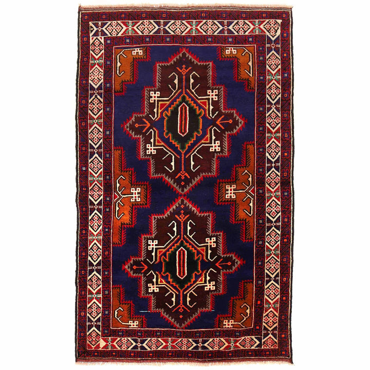 Baluchi Rug 3' 9" x 6' 4" - No. AL51597