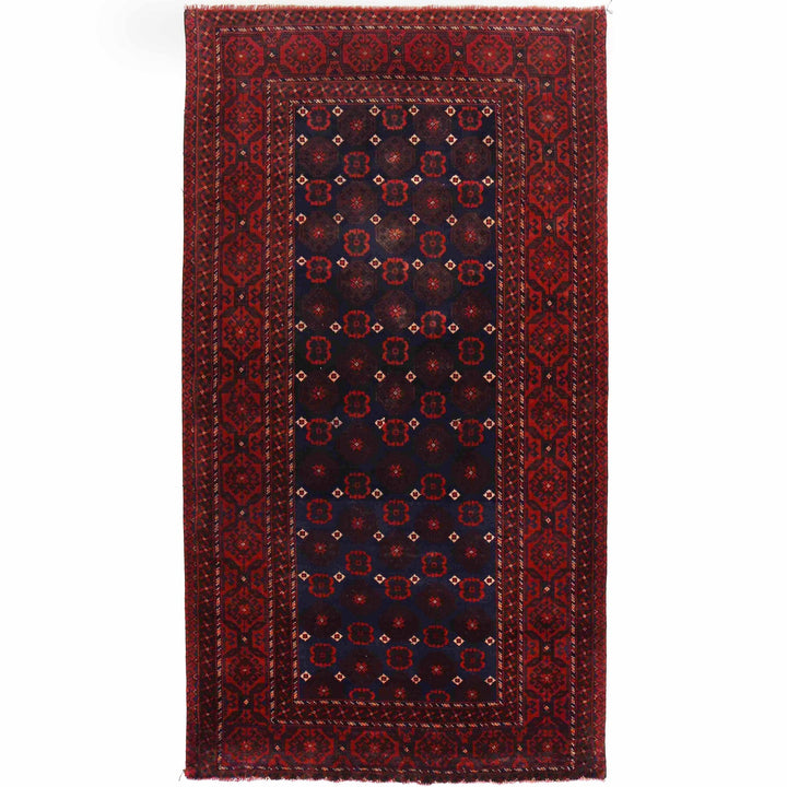 Baluchi Rug 4' 1" x 7' 9" - No. AL14218