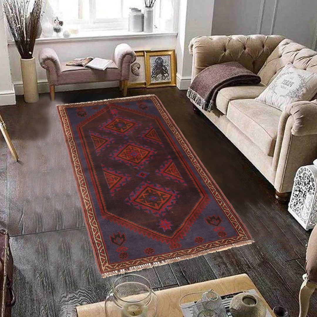 Baluchi Rug 2' 7" x 4' 7" - No. AL67076