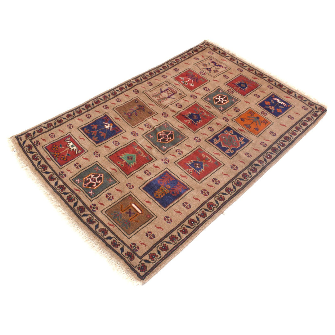 Baluchi Rug 3'2" x 4'8" - No. AL82758