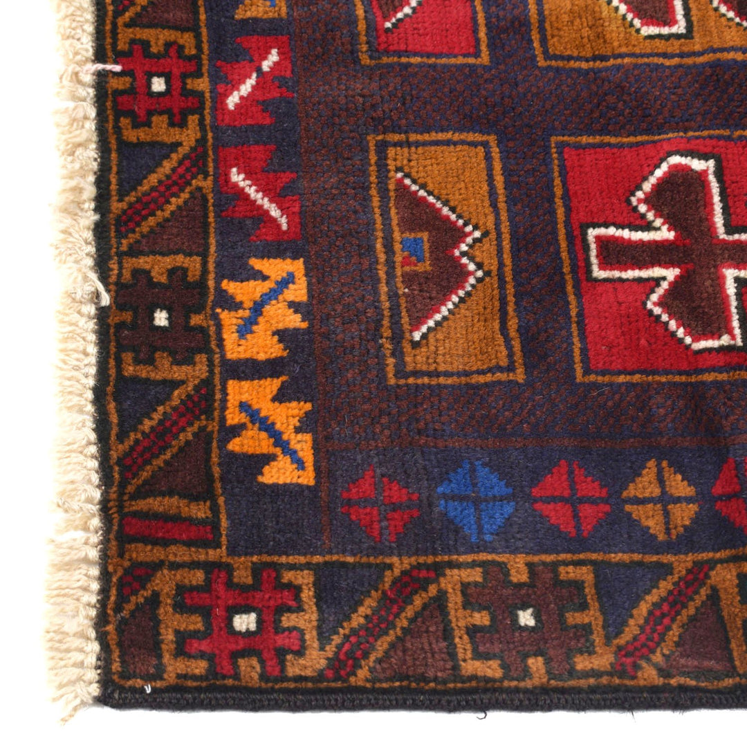 Baluchi Rug 3' x 4'4" - No. AL88444