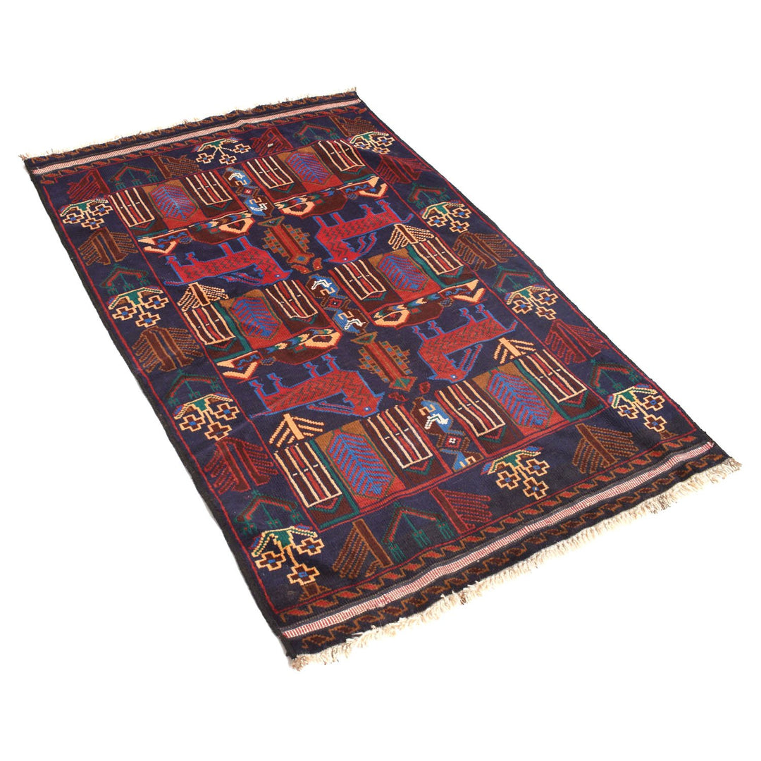 Baluchi Rug 3' x 4'9" - No. AL37553