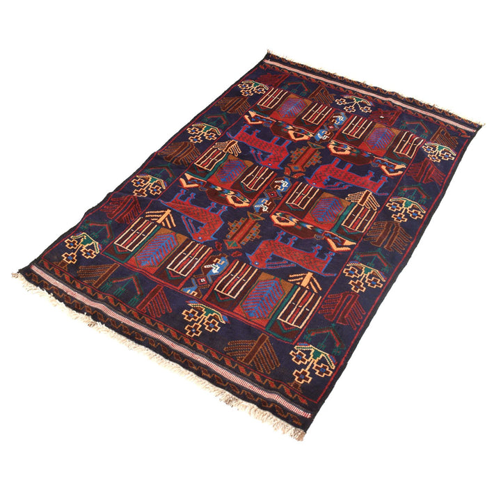 Baluchi Rug 3' x 4'9" - No. AL37553