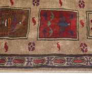 Baluchi Rug 2'9" x 3'9" - No. AL83139