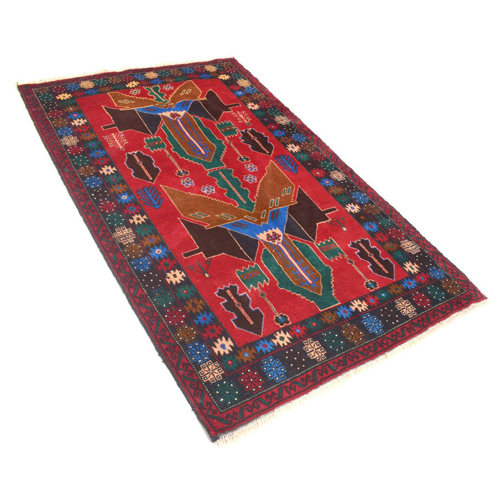 Baluchi Rug 3'8" x 6'5" - No. AL32084