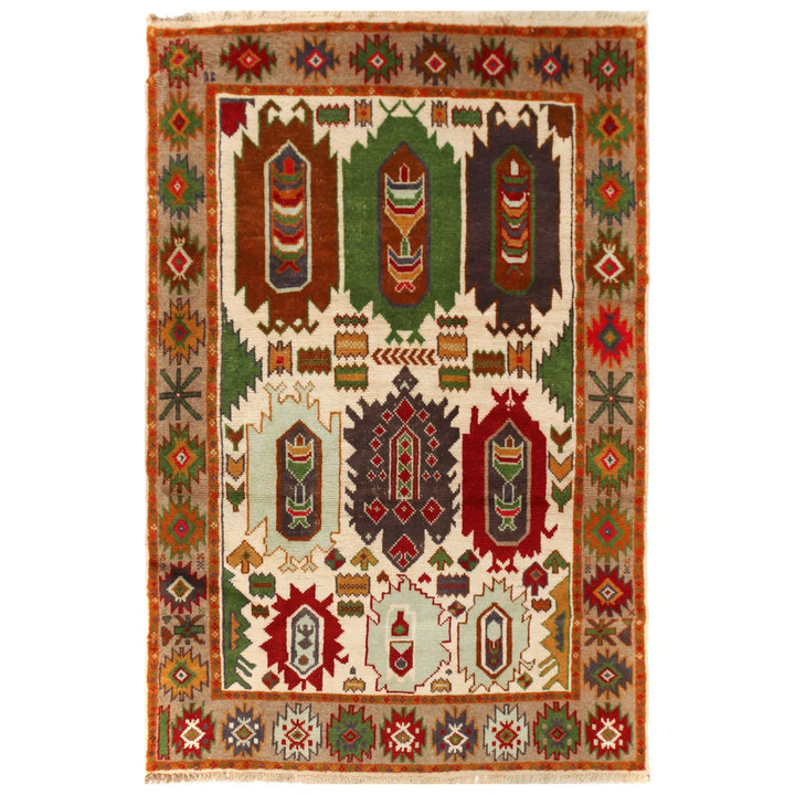 Oushak Rug 4'1" x 6'3" - No. AL85947
