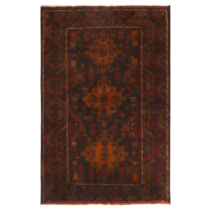 Baluchi Rug 4' x 6'3" - No. AL70363