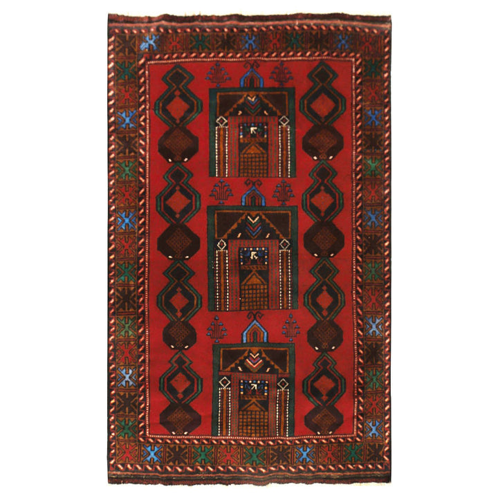 Baluchi Rug 3'7" x 6'2" - No. AL26685