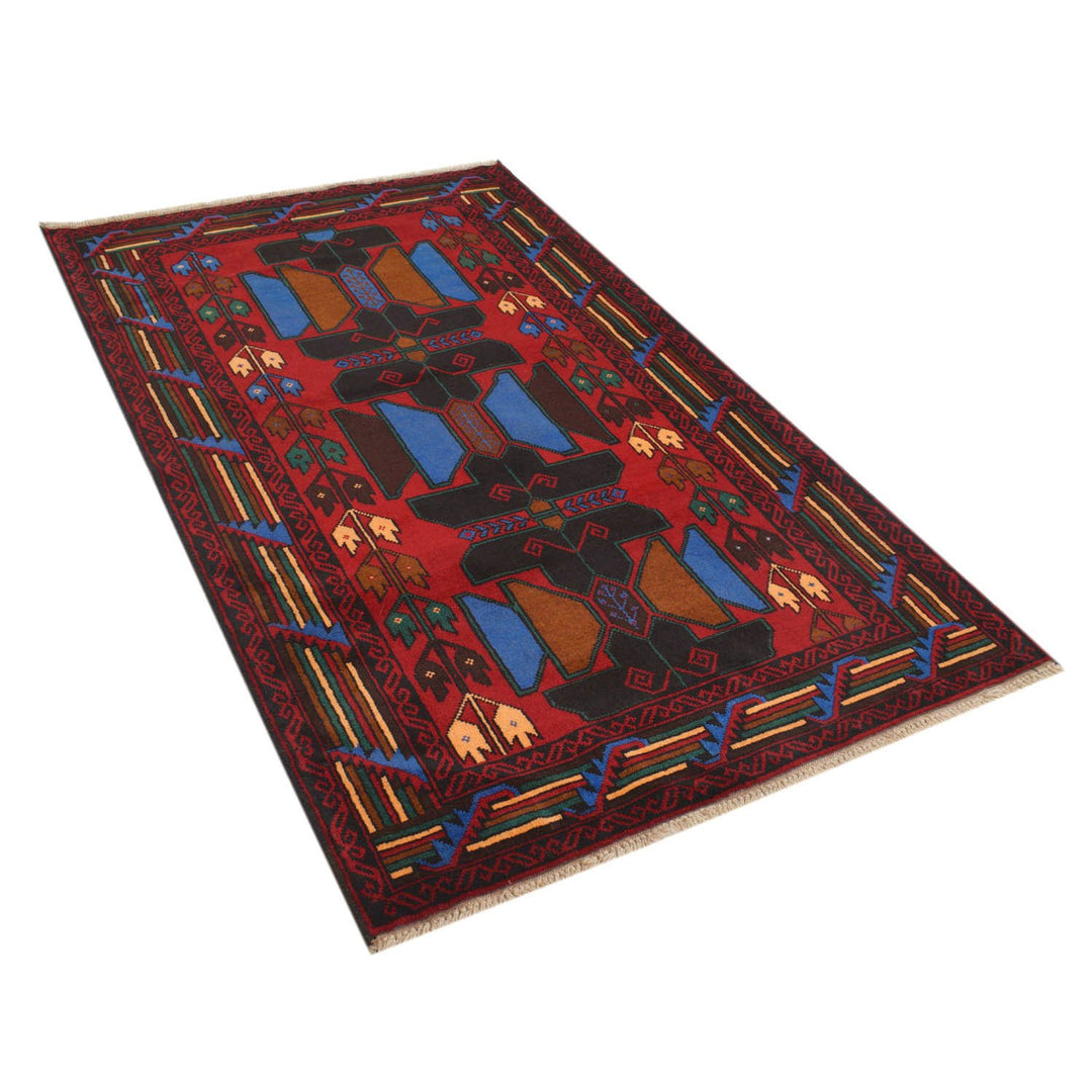 Baluchi Rug 3'8" x 6'5" - No. AL30690