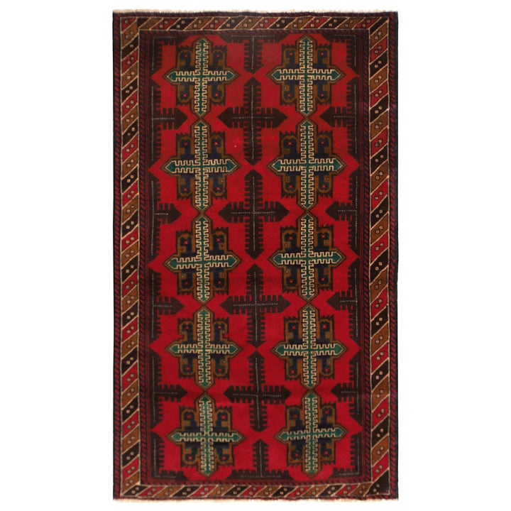 Baluchi Rug 3'8" x 6'4" - No. AL69138