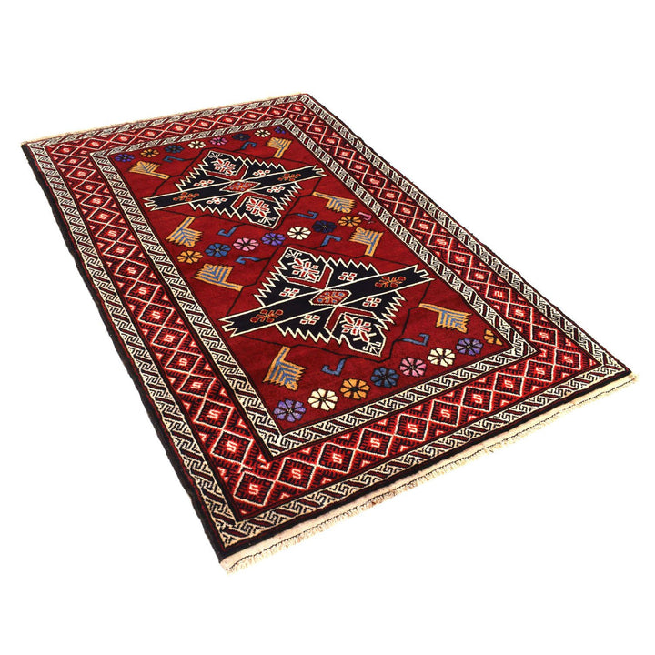 Baluchi Rug 4' x 6'1" - No. AL33108