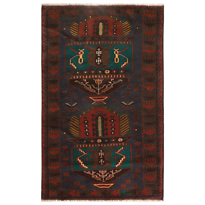 Baluchi Rug 3'4" x 6'4" - No. AL93208