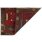 Afghan War Rug 1'9" x 2'9" - No. AL80251