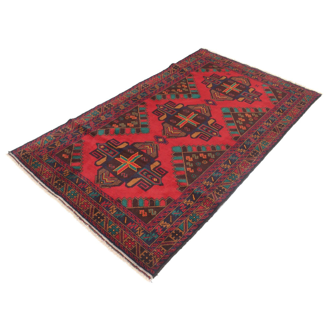 Baluchi Rug 3'7" x 6'7" - No. AL52589