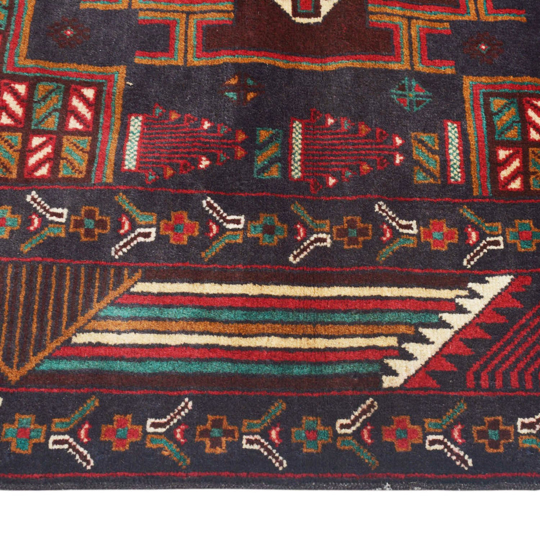 Baluchi Rug 3'8" x 6'3" - No. AL52482