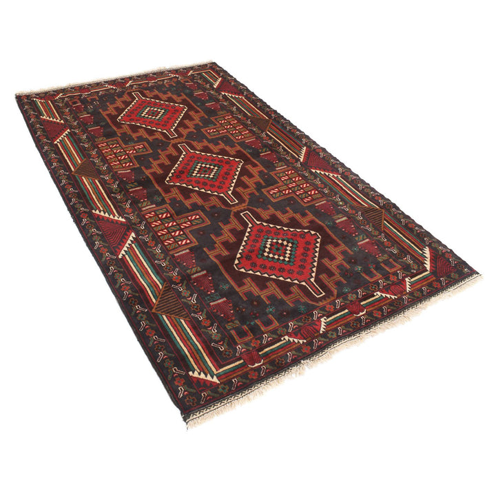 Baluchi Rug 3'8" x 6'3" - No. AL52482