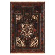 Baluchi Rug 3' x 4'5" - No. AL92275
