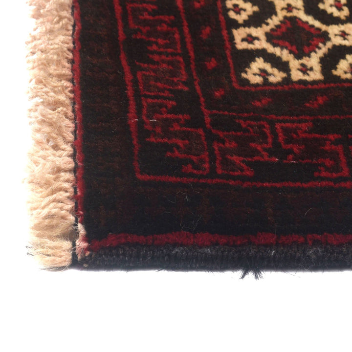 Afghan Prayer Rug 3' x 5' Hand-Knotted view