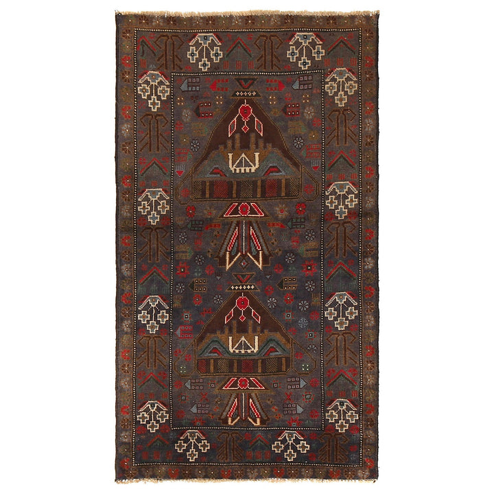 Baluchi Rug 2'7" x 4'8" - No. AL82727