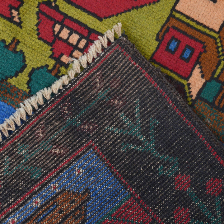 Pictorial Rug 2'6" x 4'4" - No. AL61110