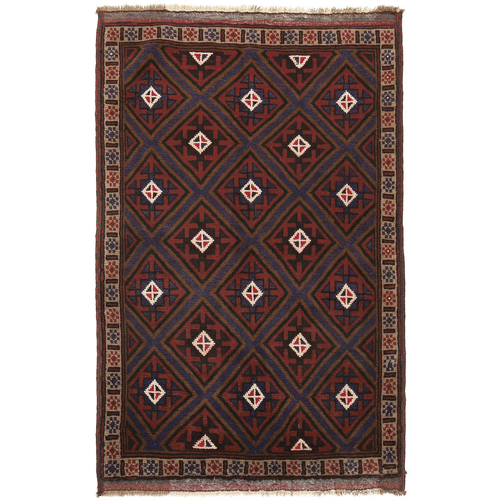 Baluchi Rug 3'1" x 4'9" - No. AL48544