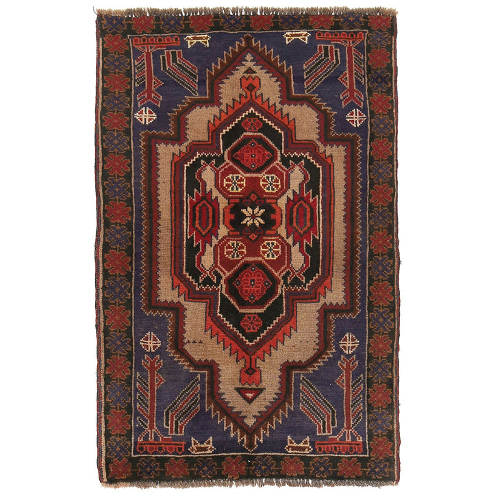 Baluchi Rug 2'8" x 4'3" - No. AL25683