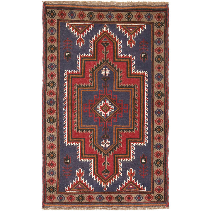 Baluchi Rug 2' 9" x 4' 6" - No. AL59141