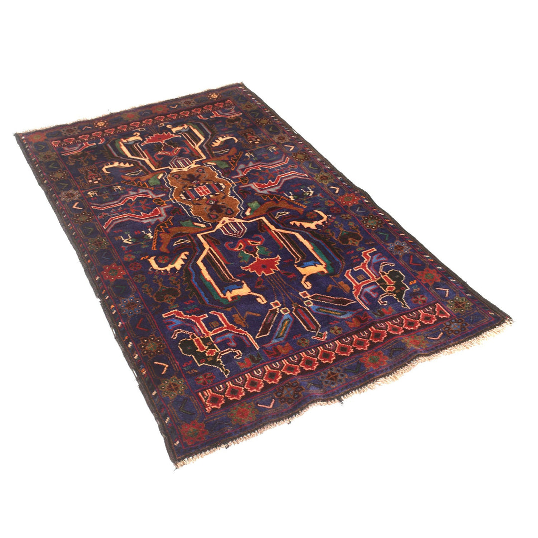 Baluchi Rug 3' x 4'5" - No. AL80468