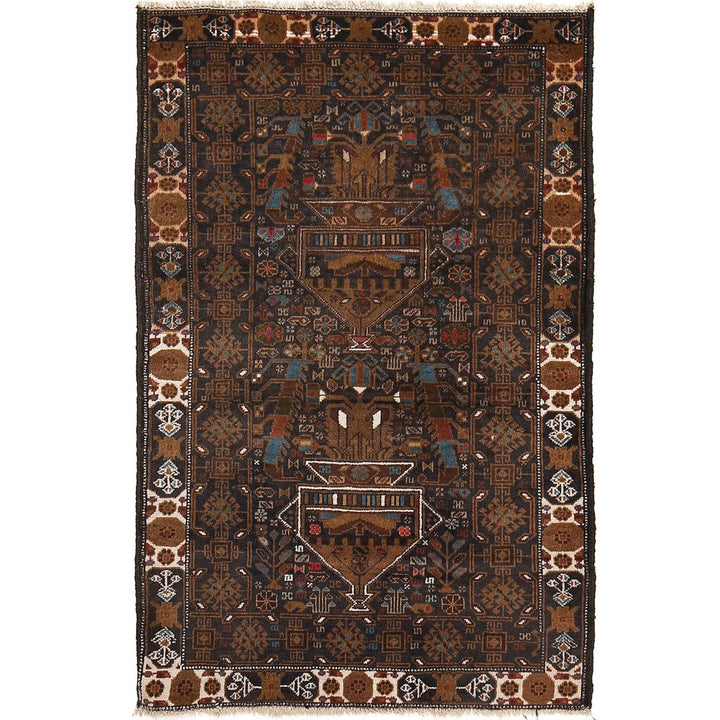 Baluchi Rug 3'1" x 4'8" - No. AL69713